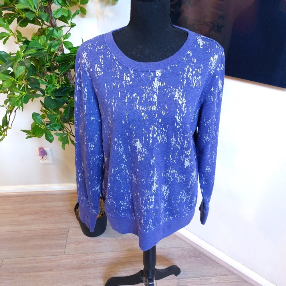 TEK GEAR Yoga Purple Active Wear Sweatshirt Size Large